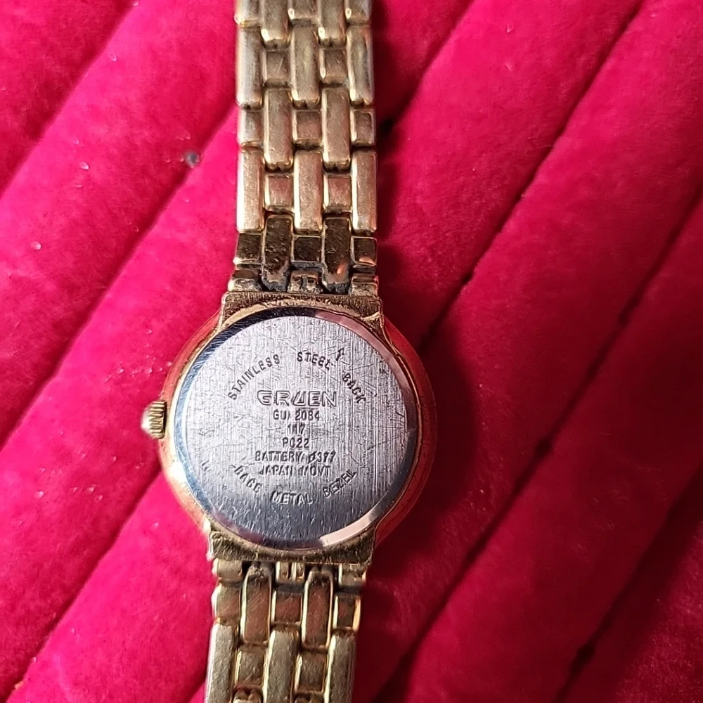 Gruen Gold and‎ Black Watch